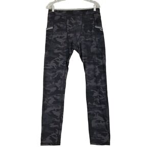 Willit Pants Mens XL Black Gray Camo Performance Athletic Compression Leggings